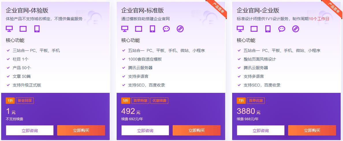 腾讯云特惠活动