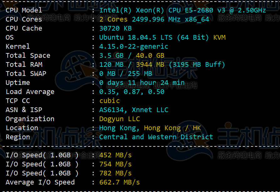 HostKvm香港VPS评测