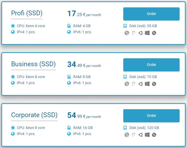 FriendHosting Progressive SSD VDS