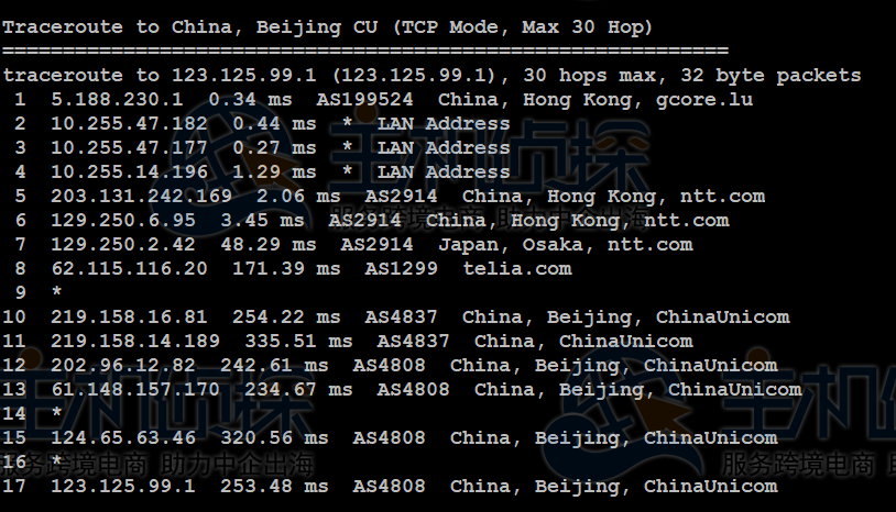 Gcorelabs香港VPS主机评测